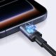 10. Kabel Ugreen USB-C do USB-C PD 240W 1m - czarny