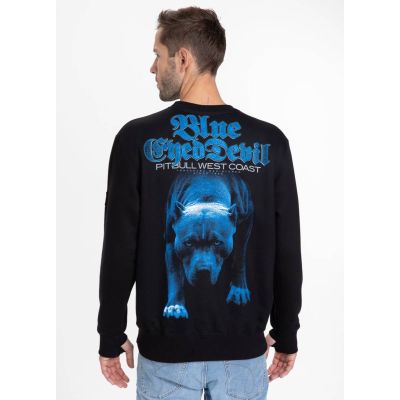 2. Bluza sportowa męska Pit Bull West Coast Crewneck B.E.D. 21 Czarna - 111020900