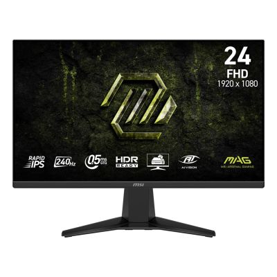 MSI MAG 245F X24 monitor komputerowy 60,5 cm (23.8") 1920 x 1080 px Full HD LCD Czarny