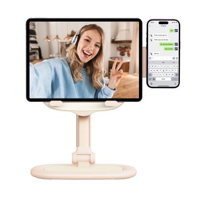4. Regulowany stojak na tablet/telefon Baseus Seashell Series - różowy