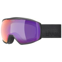 Uvex 5501922130 gogle do sportów zimowych Czarny Unisex Lustro Soczewka sferyczna
