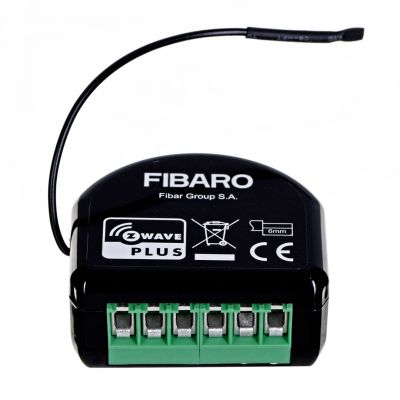 2. Inteligentny ściemniacz światła FIBARO Dimmer 2, czarny (FGD-212 ZW5)