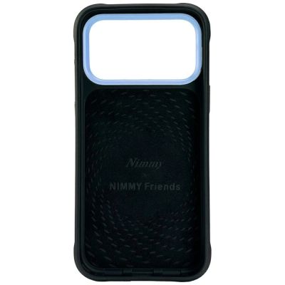 4. Etui Nimmy Cool&Cute 2.0 nag na iPhone 17 Pro - czarne