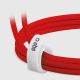 8. Kabel SBS TECABLETISSUETCCR USB-C - USB-C 1,5m 60 W w oplocie - czerwony