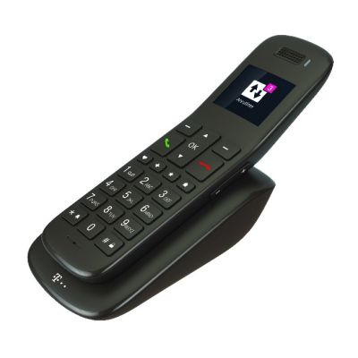 2. Telefon bezprzewodowy DECT/GAP/CAT-iq Deutsch Telekom Speedphone 32 Heban