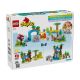 11. LEGO DUPLO TOWN 10446 Rodziny dzikich zwierząt 3w1
