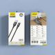 6. Kabel Dudao L3SM USB-A - MicroUSB 3A 1,2m z oplotem - czarny