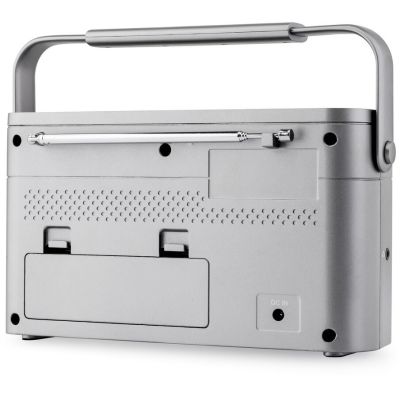 6. JVC Przenośne radio RA-E315G szary