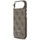 6. Etui Guess 4G Triangle Logo MagSafe na iPhone Air - brązowe