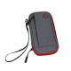 4. Pokrowiec na rzutki Harrows Smart Case 3 Smartcase grey/red