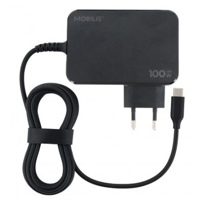 2. Mobilis 020023 adapter zasilający/ inwentor Wewnętrzna 100 W Czarny