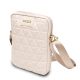 2. Torba Guess Quilted na tablet 10" - różowa