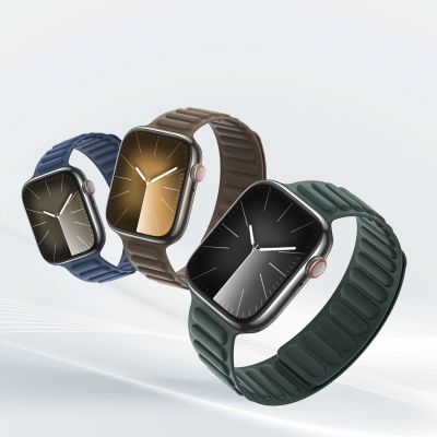 6. Magnetyczny pasek Dux Ducis Strap BL do Apple Watch 38 / 40 / 41 mm - zielony