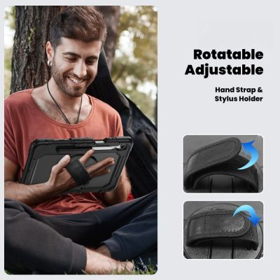 18. Etui Tech-Protect Solid na Samsung Galaxy Tab S11 11.0 X730 / X736B - czarne