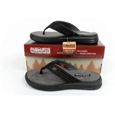 11. Japonki Skechers Proven M 204577 BLK