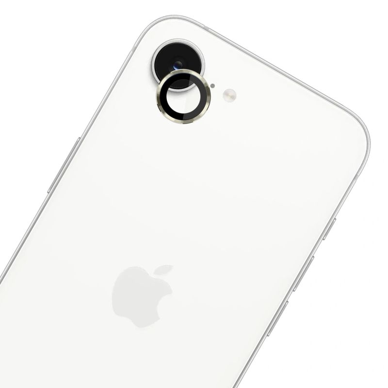 3. Szkło hartowane na obiektyw aparatu 3mk Lens Protection Pro do iPhone 16e - złote