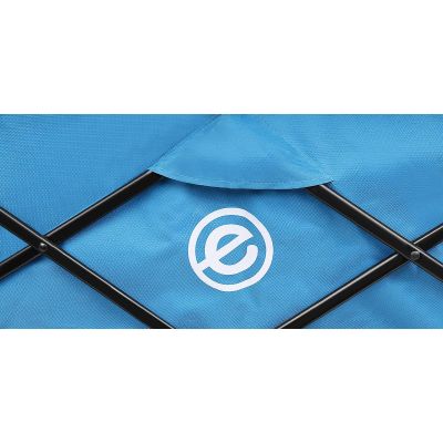 2. WÓZEK TURYSTYCZNO PLAŻOWY DELUXE SKŁADANY 66x48x90CM Z UCHWYTEM NIEBIESKI