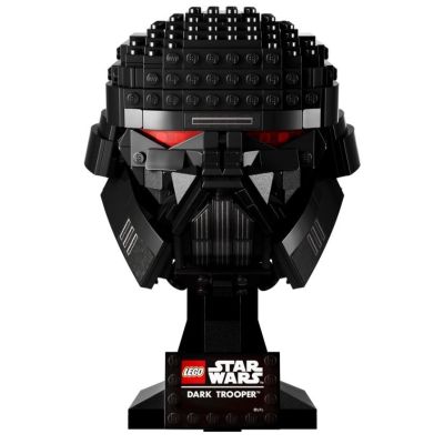 4. LEGO Star Wars 75343 Dark Trooper Helm