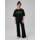 4. T-shirt loose z nadrukiem dziewczęcy 4F 4FJRSS26TTSHF3453-20S