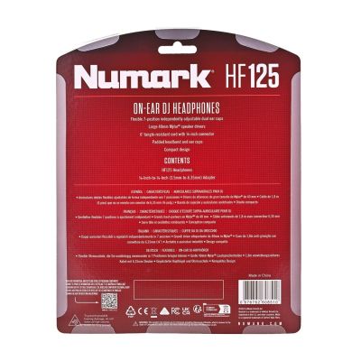 4. Numark HF125 - Słuchawki DJ