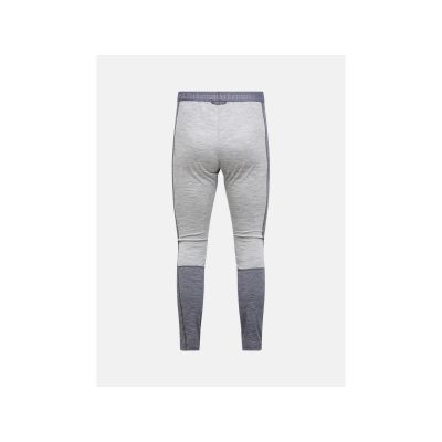 3. Spodnie Termiczne PEAK PERFORMANCE Magic 7/8 Long Johns Wool-blend Baselayer Men szary