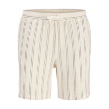 Jack&Jones męskie szorty paski JPSTJAIDEN COBA STRIPE JOG SHORTS REG SN 12274413  Antique White Stripes
