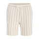 Jack&Jones męskie szorty paski JPSTJAIDEN COBA STRIPE JOG SHORTS REG SN 12274413  Antique White Stripes