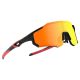 2. Okulary rowerowe Rockbros 10182 polaryzujące - czerwone