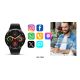 13. Smartwatch VELTORI VT160-1 Czarny Pasek Silikonowy