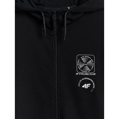 7. Bluza dresowa relaxed z kapturem męska 4F 4FRSS26TSWSM2923-20S