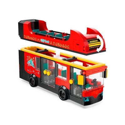 3. LEGO City 60407 Czerwony, piętrowy autokar