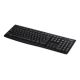 12. Klawiatura bezprzewodowa Logitech K270 RF Wireless QWERTZ Niemiecki Czarny