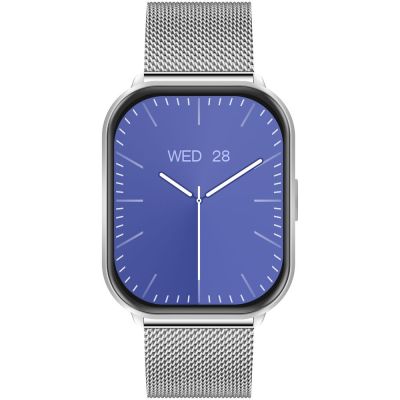 6. Smartwatch Gravity Srebrny Pasek + Bransoleta GT43-2