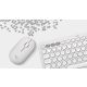 24. Logitech 920-012204 klawiatura Dołączona myszka Uniwersalne RF Wireless + Bluetooth QWERTZ Niemiecki Biały
