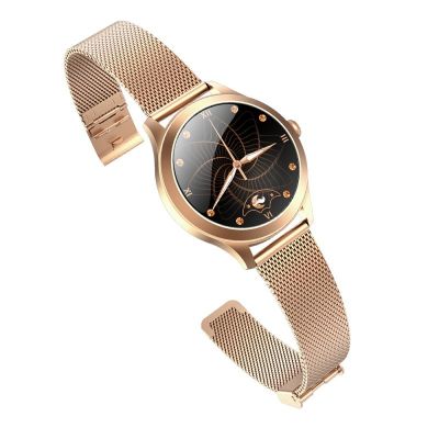 5. MaxCom FW42 GOLD smartwatch / zegarek sportowy 2,77 cm (1.09") TFT Cyfrowy 240 x 240 px Ekran dotykowy Złoto