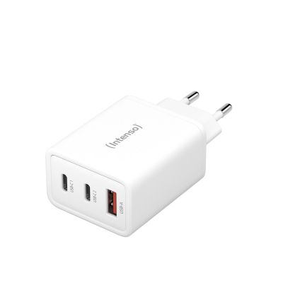 2. Intenso POWER ADAPTER 1XUSB-A/2XUSB-C/7806512 Uniwersalne Biały Prąd przemienny Szybkie ładowanie Wewnętrzna