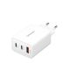2. Intenso POWER ADAPTER 1XUSB-A/2XUSB-C/7806512 Uniwersalne Biały Prąd przemienny Szybkie ładowanie Wewnętrzna