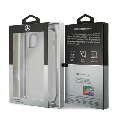 8. Etui Mercedes Line na iPhone 12 Pro Max - przezroczyste