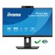 2. Monitor Iiyama TFT XUB2490HSUH IPS 24''//HDMI/DP/USB/Webcam/hoev - Płaski ekran - 60,5 cm