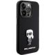 4. Etui Karl Lagerfeld Silicone Ikonik Metal Pin na iPhone 15 Pro - czarne