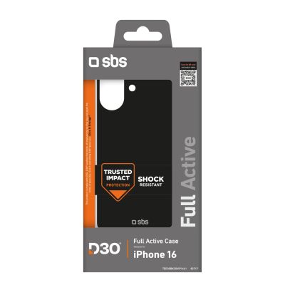 2. Etui SBS Full Active D3O do iPhone 16 - czarne