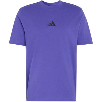 2. Koszulka męska adidas Essentials Small Logo Single Jersey fioletowa KF2404