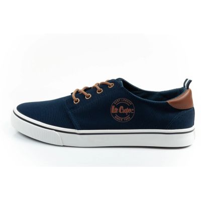 2. Lee Cooper buty sportowe męskie trampki modne granatowe wygodne