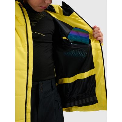 3. Kurtka narciarska membrana 5000 chłopięca 4F 4FJRAW25TTJAM1064-71S