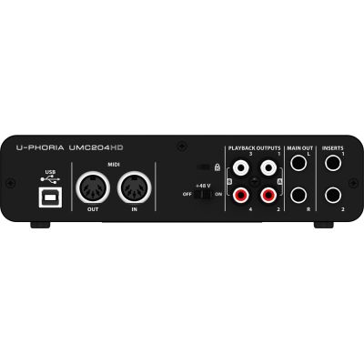 2. Behringer UMC204HD - Interfejs audio USB