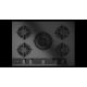 7. Teka GBC 75 Infinity G1 Czarny Wbudowany 70 cm Gaz 5 stref(y)