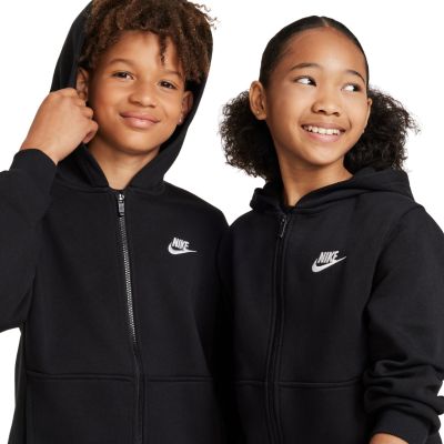 3. Bluza dla dzieci Nike Sportswear Club Fleece czarna FD3004 010