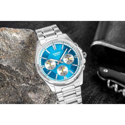 5. Zegarek Męski CASIO MTP-1375D-2A2VDF + BOX