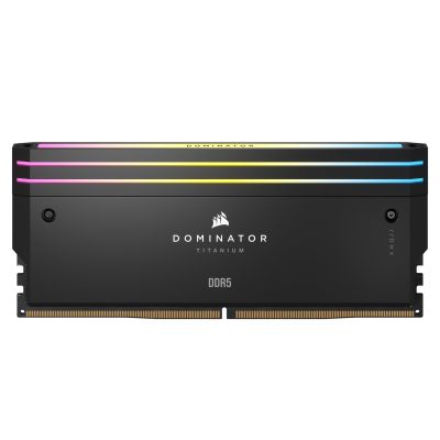 3. Corsair Dominator Titanium CMP64GX5M2B6400C32 moduł pamięci 64 GB 2 x 32 GB DDR5