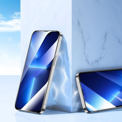 2. Joyroom Knight 2,5D TG szkło hartowane do iPhone 14 Plus na cały ekran z ramką przezroczysty (JR-H03)